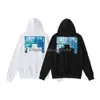 OFFes Men's Hoodies Sweatshirts 2023autumn Brand Hoodie Gilded Plastic and Women's Couple's White T-shirts White tops