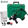 Hamer Laoa 32mm multifunktionell elektrisk hammare Breaker Hammer 1200W Demolition Hammer Impact Drill för hushållet