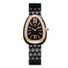 Elegante orologio femminile Watch Quartz Movement in acciaio inossidabile con vari colori disponibile: Montre de Luxe in vetro in vetro zaffiro