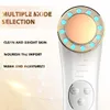 Masseur de visage Portable EMS Appareil de massage à ondes ultrasonores Ascenseur de la peau Améliorer le rajeunissement de l'outil de rouleau Nettoyage en profondeur 230612