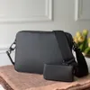 Designer-Umhängetasche, luxuriöse Umhängetasche, Handtasche aus echtem Leder, eine Reisetasche für Männer, 44 cm, Replika-Umhängetasche auf höchstem Niveau mit Box WL312