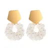 Charme Perle Peinture Papillon Boucle D'oreille Stud Vintage Pied Dames Boucles D'oreilles Givré Punk Animal Fleur Feuille Divers Design Pour Les Filles Wo Otzhk