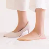 Kadın SOCKS 1 Çift Yaz Görünmez Yarım Pilm Tekne Yüksek Topuklu Ayakkabı Silikon Silikon Slip Slip Sock Dişi Askı İnce