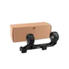 Tactical 25.4mm 30mm rifle scope mount red dot sight base bracket set airsoft airgun double ring bubble level hunting