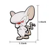 Brooches MD1178 DMLSKY Fashion Pin Cartoon Funny Mouse Couple Enamel Pins Backpack Bag Brooch Badges For Clothing Tie Kids Jewelry