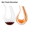 Strumenti da bar 1200ML Grande Decanter Fatto a mano Cristallo Vino rosso Bicchieri da champagne Bottiglia Brocca Versatore Aeratore per famiglia 230612