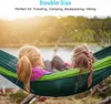 Hammocks 300X200CM Double Person Outdoor Garden Camping Hammock Lightweight Travel Swing Hang Sleeping Bed