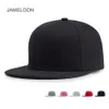 Kapelusz baseballowy Full Close Flat Brim Acryl Material Dopasowany tenis Hip Hop Street Dancing Basketball Sport Cap294W