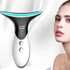 Masseur de visage Machine à haute fréquence resserrement de la peau du cou Dispositif de levage Rechargeable Anti-vieillissement Drop 230612