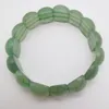 Strand Naturel Vert Aventurine Pierre Perles Stretch Bracelet 8 Pouces Bijoux G004