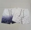 Pantaloncini da uomo di design Pantaloncini a righe laterali Designer Zoo Animal Print Lettera Pantaloni da uomo larghi da spiaggia Pantaloncini Pantaloni da ginnastica sfumati ad acquerello Pantaloni sportivi al ginocchio