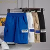 Shorts Boys Summer Kids Loose Trousers Teen Casual Thin MultiPocket Cargo Short Pants Childrens Cotton 230613