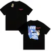 TAME TYP T-shirt Medium Fit In Black Vintage Jersey Unisex korta ärmar slitna och tvättade effekt 100% Cotto Luxury Fashion Tshirt Mens Tees Tees