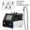 Macchina di bellezza laser Pico nd yag rimozione del tatuaggio laser Rimozione delle lentiggini laser al picosecondo Q Switch Nd Yag Tattoo Remova Attrezzatura per salone di ringiovanimento della pelle