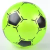 Party Balloons 9 tum barn Uppblåsbar PVC Soccer Boll Toy Football Shape Bouncing Ball Gift för barn Uppblåsbara leksaker Random Color 230612