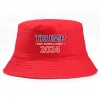 DHL Verzending Trump 2024 Hoed Emmer Zonnekap USA Presidentsverkiezingen Visser Hoeden Verkiezingen Baseball Caps Groothandel JN13