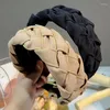 Клиты волос Южная Корея Элегантная винтажная плетена