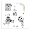 Bathroom Shower Heads External Shower Faucet Holder Artifact Wash Hair Pet Washer Bathroom Kitchen Basin Tap Filter Flexible Hose Bidet Spray Gun 230612