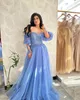 2023 Aso Ebi Linha A Vestido de Baile de Renda Querida Tule Noite Festa Formal Segunda Recepção Aniversário Dama de Honra Vestidos de Noivado Vestidos Robe De Soiree ZJ367