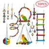 Toys Bird Perch Stand Toys Parrots Playstand oefening Play Gym Feeder Oefening Activiteitscentrum voor Bird Toy Parrot Conure Cockatiel