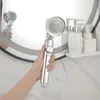 Chuveiros de banheiro de alta qualidade e alta pressão com botão liga/desliga para banheiro com filtro SPA de 3 funções Chuveiro economizador de água 230612