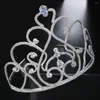 Hair Clips Stonefans Rhinestone Tiaras And Crown For Women Accessories Festival Hollow Crystal Headband Bride Party Jewelry Gift