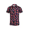 Mäns avslappnade skjortor 5 Style Men's Hawaiian Beach Shirt Floral Fruit Print Shirts Topps Casual Short Sleeve Summer Semester Fashion Plus Size 230613