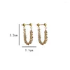 Stud Earrings Gold Color Long Bead Chain For Women Tassel Jewelry Geometric Earings Pendientes Mujer