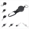 Schlüsselanhänger 15 Styles Reel ID Lanyard Namensschild Karte Ausweishalter Retractable Pull Key Ring Kette Ausziehbarer Gürtelclip Großhandel