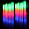 RGB LED Glow Foam Stick Cheer Tube Colorful Light Glow In The Dark Birthday Wedding Party Supplies Festival Party Decorations JN13