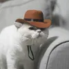 Abbigliamento per cani Cappello Sole Western Cowboy Doll Dressing Cat Pet Decorazione esterna Perro Accessori divertenti