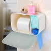 Sets Creative ABS Multifunction Waterproof Paper Rack Tissue Mobile Phone Holder Household Bathroom Storage Rack Box