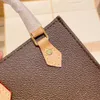 Luxus-Einkaufstasche, Designer-Tasche, Mini-Einkaufstasche, Designer-Handtasche, Damen, echtes Leder, lässig, Einkaufen, klassischer Musterdruck