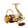 Baitcasting Reels series Distant Wheel Metal Spinning Fishing Reel 55 1 12 Bearing Balls Rotate the spool coil 230613