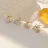 Shell Oorknopjes voor Vrouwen Kleine Schattig met Mode Bruiloft Sieraden R230613