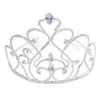 Klipy do włosów Stonefans Rhinestone Tiaras and Crown for Women Accessories Festival Hollow Crystal Headband Bride Prezentacja Biżuteria