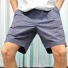 Boliche dos homens shorts lululemens verão casual yoga marca tecido shorts das mulheres dos homens moletom curto de fitness confortável estiramento pousio