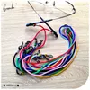 Chaînes de lunettes Lymouko 100pcsLot Multicolor Nylon Lunettes String Cord Holder Lunettes de soleil pour Sport Lunettes Longe Cou Corde Sangle 230612