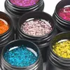 Gel de fleurs séchées vernis à ongles série de fées de fleurs naturelles imbiber le Gel d'ongle UV peinture à la main vernis d'art des ongles pour manucure