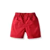 Shorts garçons pantalons d'été pour enfants 18 ans enfants pantalons couleur unie enfant en bas âge vêtements filles costume école vêtements 230613