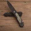 1 Pz DA316 Coltello chiudibile Flipper 3Cr13Mov Lama a goccia nera G10 / Coltelli a cartella con apertura rapida assistita con manico in acciaio inossidabile con scatola al minuto