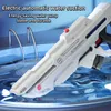 Sand Play Water Fun electric water cannon burst gun toy large seaside beach high pressure summer R230613