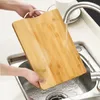 Carbonized bamboo chopping blocks kitchen fruit board large thickened household cutting boards Cwile