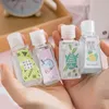 30 ml 60 ml leere PET-Kunststoffflasche mit Klappverschluss, trapezförmige Flasche für Make-up-Flüssigkeit, Einweg-Händedesinfektionsmittel Inbga