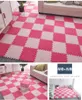 Tapis pliable tapis Puzzle pour salon en peluche Cube Joint tapis mousse chambre complète bébé enfants rampant anti-dérapant moelleux tapis