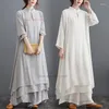 Ubranie etniczne 2023 Kobiety tradycyjne hanfu zestaw chiński mundur tai chi mundure retro zen orientalne topy spodnie joga taiji