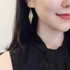 MIqiao boucles d'oreilles en or véritable pur frange bijoux fins cadeaux de luxe pour les femmes R230613