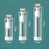 Storage Bottles 10pcs 15ml 30ml 50ml Empty Emulsion Bottle Transparent Airless Pump Vacuum Plastic Travel Sub-Bottling Lotion Cosmetic