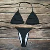 Kvinnors badkläder sexig bikini set baddräkt kvinnor 2023 slips badkläder strandkläder baddräkt kvinnlig strand semester svart vit rosa röd blå gul z0613