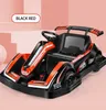 Racing Go-karts Ride on Electric Cars Game Outdoor Toys Stroller Four-wheeled Electric Cars Vehicles for Boys Girls Children